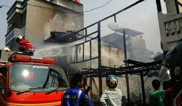 Penyebab kebakaran di Kota Sungaipenuh masih diselidiki